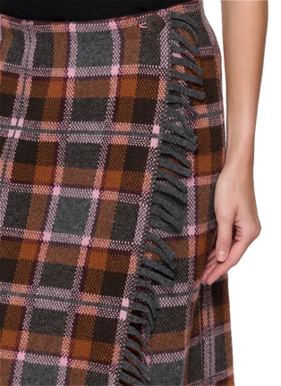  - GUEST IN RESIDENCE - Tartan Wrap Midi Skirt