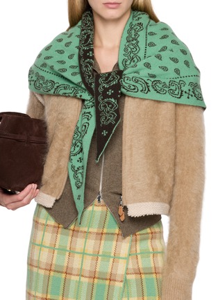 Figure View - Click To Enlarge - GUEST IN RESIDENCE - The Wild Rag Paisley Scarf