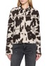 GUEST IN RESIDENCE Grizzly Cowhide Print Knit Jacket