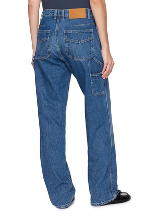 Back View - Click To Enlarge - GUEST IN RESIDENCE - Workday Medium Wash Jeans