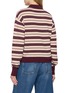 Back View - Click To Enlarge - GUEST IN RESIDENCE - Collegiate Stripe Polo Short