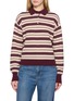 GUEST IN RESIDENCE Collegiate Stripe Polo Short