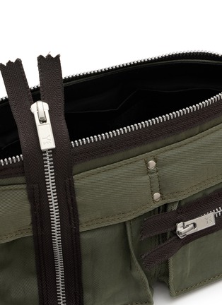 Detail View - Click To Enlarge - Y'S - Mini Zip Leather Shoulder Bag