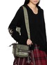 Figure View - Click To Enlarge - Y'S - Mini Zip Leather Shoulder Bag