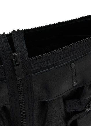 Detail View - Click To Enlarge - Y'S - Mini Zip Leather Shoulder Bag