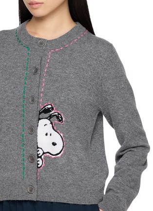  - CHINTI & PARKER - X Peanuts Snoopy Peep Knit Cardigan