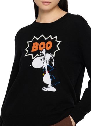  - CHINTI & PARKER - X Peanuts Snoopy Boo Wool Cashmere Knit Sweater