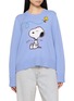 CHINTI & PARKER X Peanuts Snoopy Hand Embroidered Knit Sweater