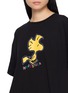  - CHINTI & PARKER - X Peanuts Woodstock Embroidered Cotton T-Shirt