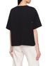 Back View - Click To Enlarge - CHINTI & PARKER - X Peanuts Woodstock Embroidered Cotton T-Shirt