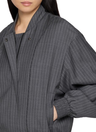  - A.EMERY - Giles Striped  Bomber Jacket