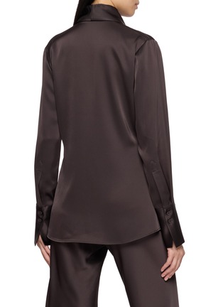 Back View - Click To Enlarge - A.EMERY - Lea Wrap Shirt