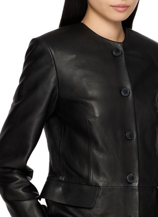  - A.EMERY - Esme Button Up Leather Jacket