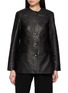 A.EMERY Esme Button Up Leather Jacket