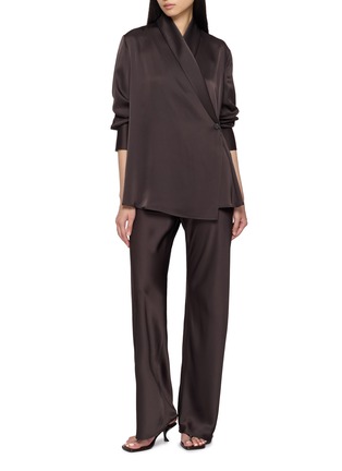 Figure View - Click To Enlarge - A.EMERY - Myrna Satin Pants