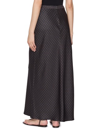 Back View - Click To Enlarge - A.EMERY - Riva Bias Maxi Skirt