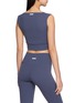 Back View - Click To Enlarge - NYLORA - Marta Square Neck Top