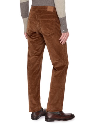 Back View - Click To Enlarge - BARMAS - Straight Leg Corduroy Pants