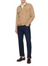 Figure View - Click To Enlarge - BARMAS - Straight Leg Denim Jeans