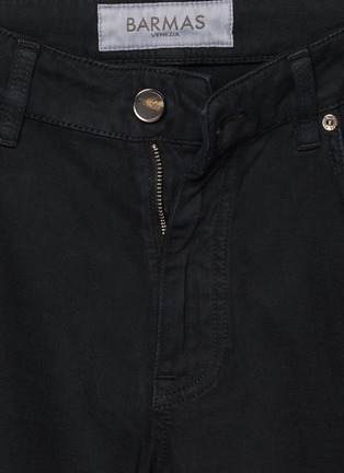  - BARMAS - Straight Leg Cotton Cashmere Stretch Pants
