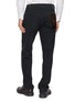 Back View - Click To Enlarge - BARMAS - Straight Leg Cotton Cashmere Stretch Pants