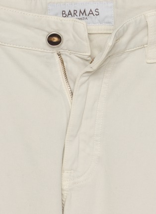  - BARMAS - Straight Leg Cotton Cashmere Stretch Pants