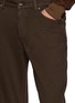  - BARMAS - Straight Leg Cotton Cashmere Stretch Pants