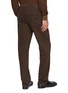 Back View - Click To Enlarge - BARMAS - Straight Leg Cotton Cashmere Stretch Pants