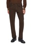 BARMAS Straight Leg Cotton Cashmere Stretch Pants