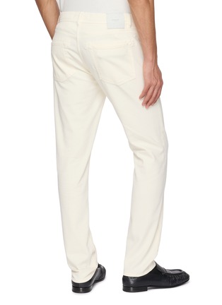 Back View - Click To Enlarge - BARMAS - Carrot Leg Cotton Wool Stretch Pants