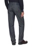 Back View - Click To Enlarge - BARMAS - Straight Leg Cotton Wool Pants
