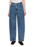 EENK Curved Leg Denim Jeans