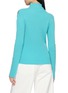 Back View - Click To Enlarge - EENK - Contrast High Neck Knit Top