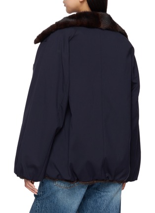 Back View - Click To Enlarge - EENK - Reversible Volume Collar Jacket