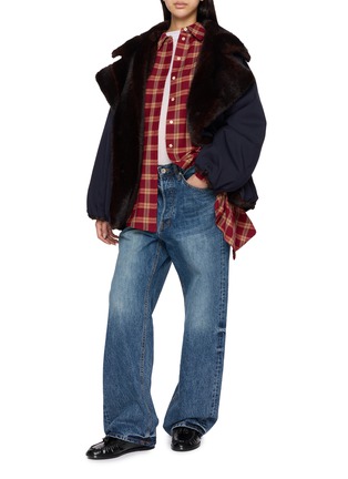 Figure View - Click To Enlarge - EENK - Reversible Volume Collar Jacket