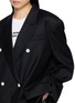  - EENK - Oversized Double Breasted Blazer