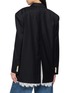 Back View - Click To Enlarge - EENK - Oversized Double Breasted Blazer
