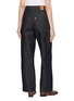 Back View - Click To Enlarge - EENK - Curved Leg Denim Jeans