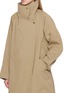  - LE17SEPTEMBRE - Draped Funnel-Neck Cotton Trench Coat