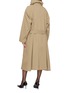 Back View - Click To Enlarge - LE17SEPTEMBRE - Draped Funnel-Neck Cotton Trench Coat