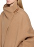  - LE17SEPTEMBRE - Cowl-Neck Handmade Cropped Wool Coat