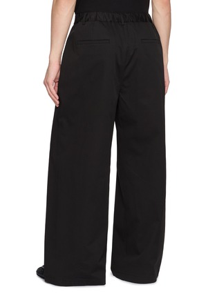 Back View - Click To Enlarge - AMOMENTO - Pleated Curved Leg Pants