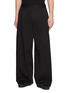 AMOMENTO Pleated Curved Leg Pants
