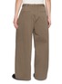 Back View - Click To Enlarge - AMOMENTO - Double Pleat Wide Leg Pants
