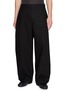 AMOMENTO Double Pleat Wide Leg Pants