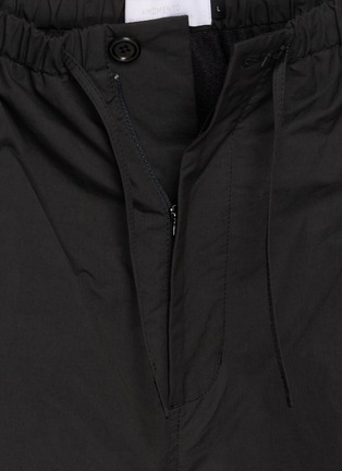  - AMOMENTO - Drawstring Waistband Wide Leg Fatigue Pants