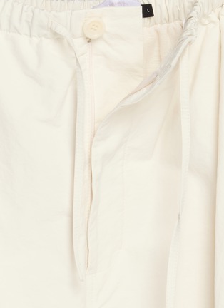  - AMOMENTO - Drawstring Waistband Wide Leg Fatigue Pants