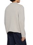 Back View - Click To Enlarge - AMOMENTO - Roll Neck Knit Sweater