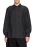 AMOMENTO Long Sleeve Cupro Shirt