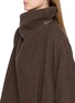  - LE17SEPTEMBRE - Cowl-Neck Handmade Long Coat